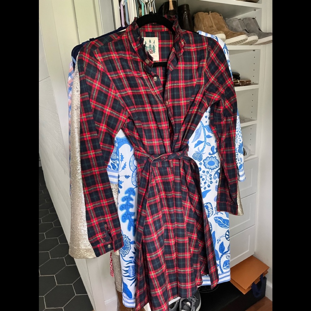 Kiel James Patrick Flannel tie dress. Worn once!